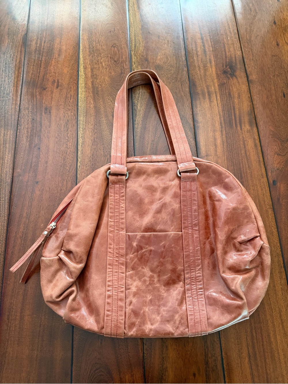 Latico Pink Leather Shoulder Bag